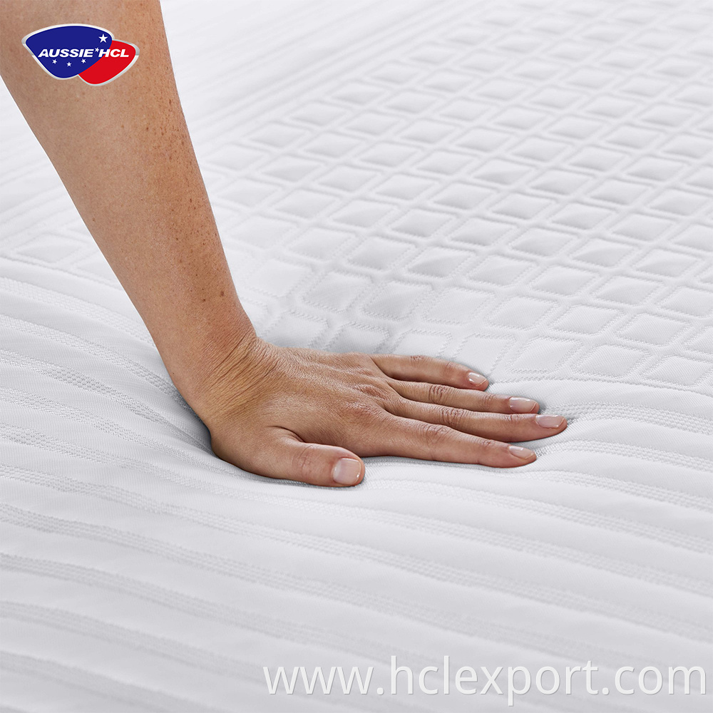 factory sleeping well Best full king full size mattresses quality single double luxury swirl gel memory rebonded foam mattress